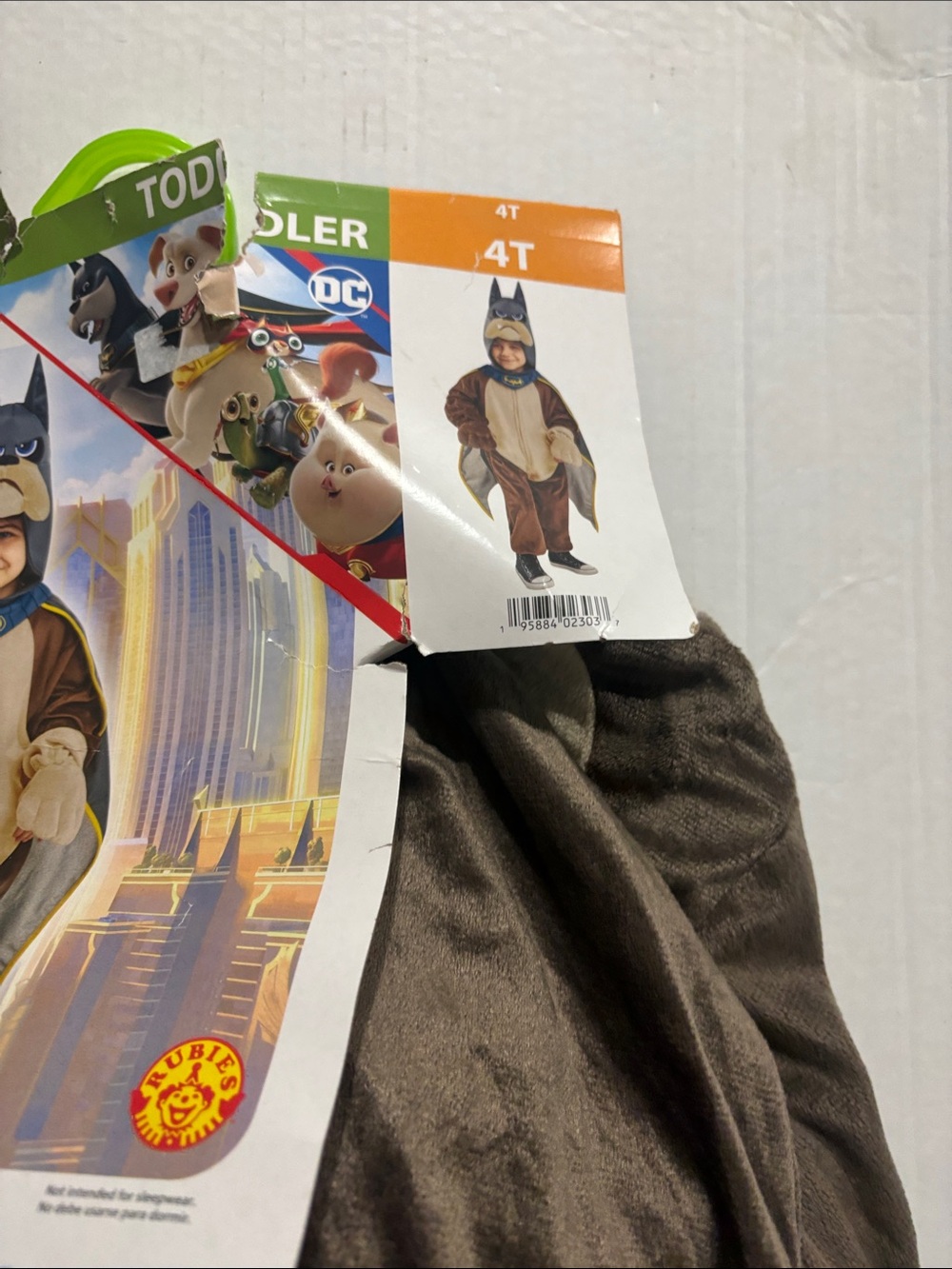 DC league of super pets ace the hound toddler costume - Picture 3 of 4